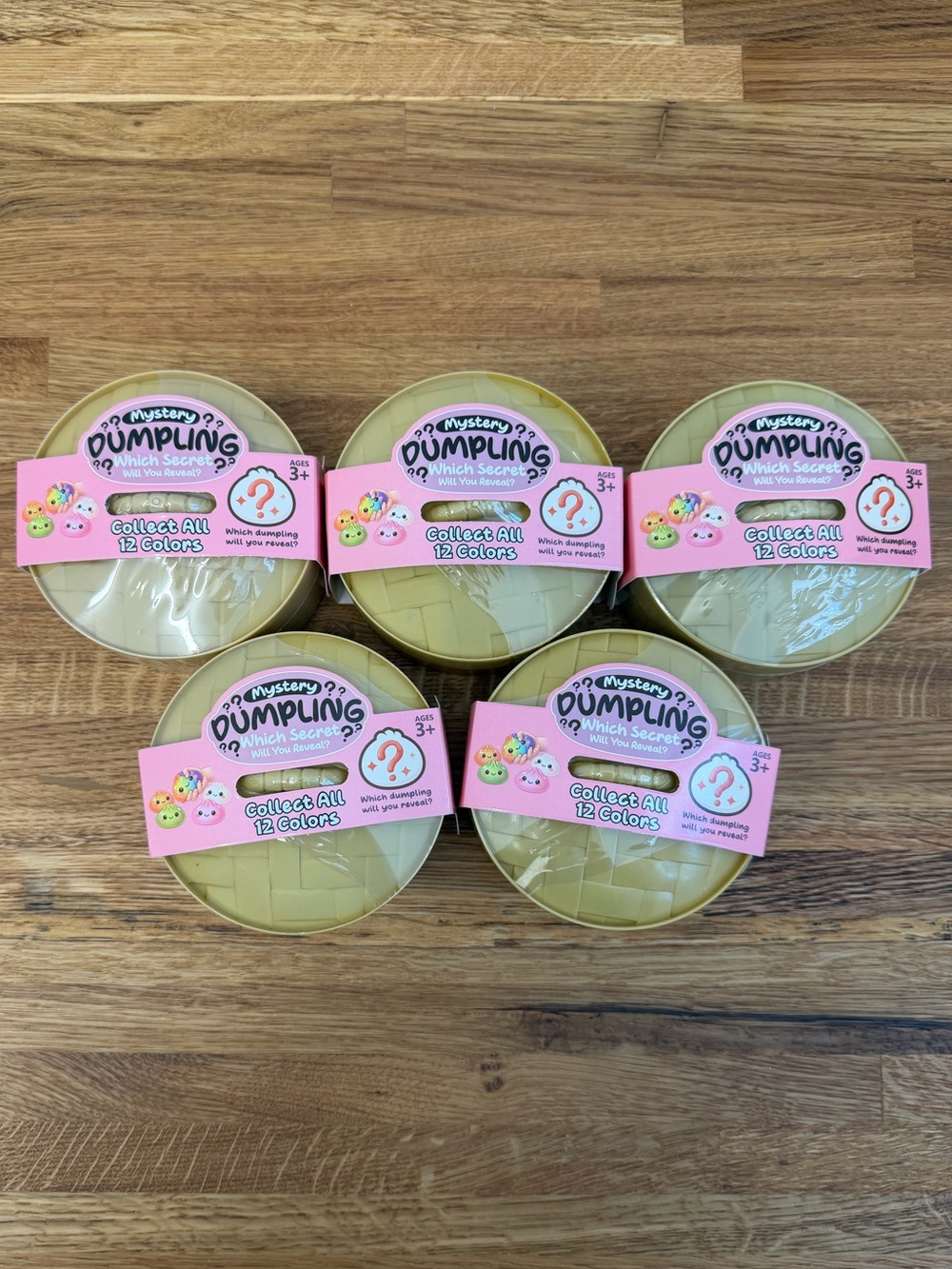 Bundle of 5 Mystery Dumplings Squishy Sensory Fidget